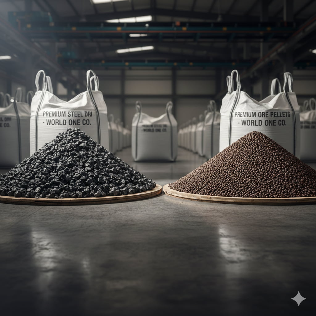 DRI and Pellet for steelmaking